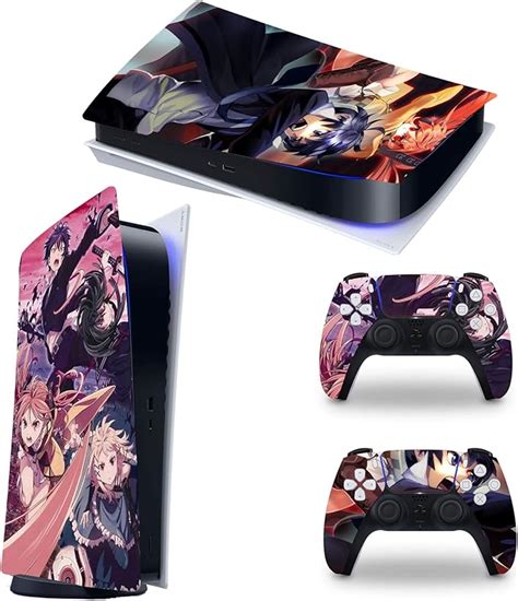 Black Bullet Anime Ps5 Skin Console Ps5 Controller Skin Cover Vinyl Decal Protective By Kcim