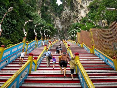 How to get to batu caves from kuala lumpur. The World's Scariest Stairs