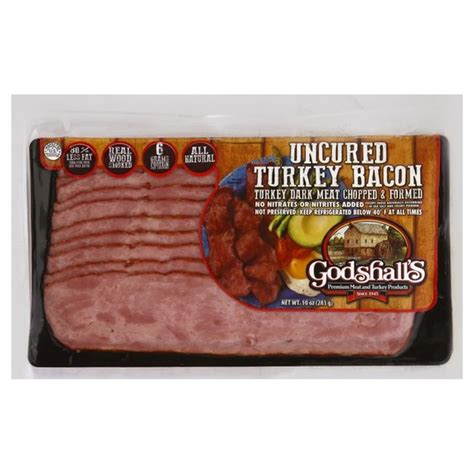 Godshall S Bacon Turkey Uncured 10 Oz Instacart