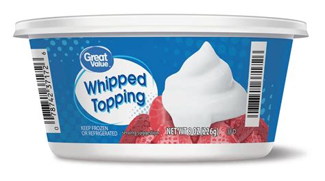 Great Value Whipped Topping 8 Oz