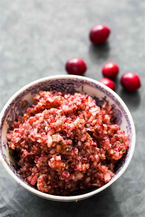 Cranberry Salsa Recipe Fresh And Sweet Flavor