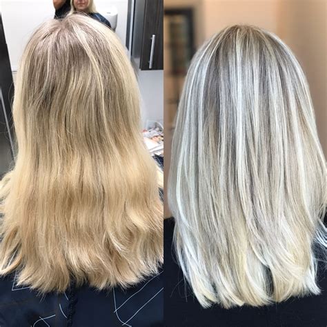 Icy Blonde Hair With Lowlights Fashionblog