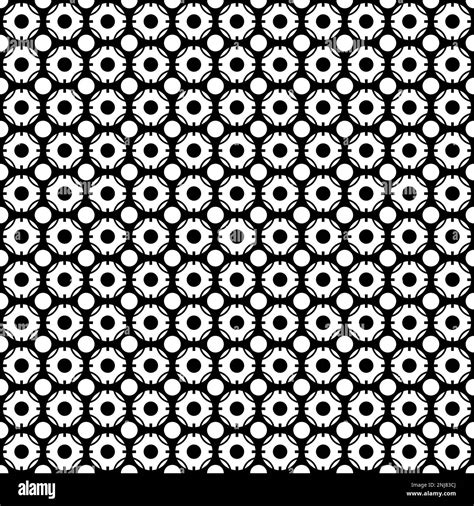 Vintage Black And White Retro 1960s Mod Ska Two Tone Pattern Stock