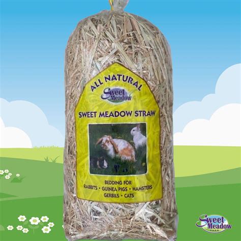Sweet Meadow Farm Straw Small Pet Bedding 15 Oz Bag