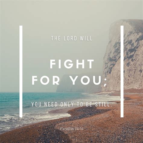 The Lord Will Fight For You Exodus 1414 — Faith Chapel