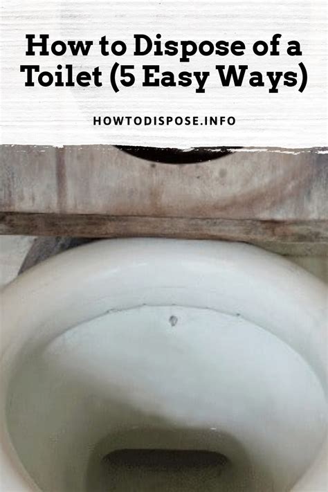 How To Dispose Of A Toilet 5 Easy Ways How To Dispose