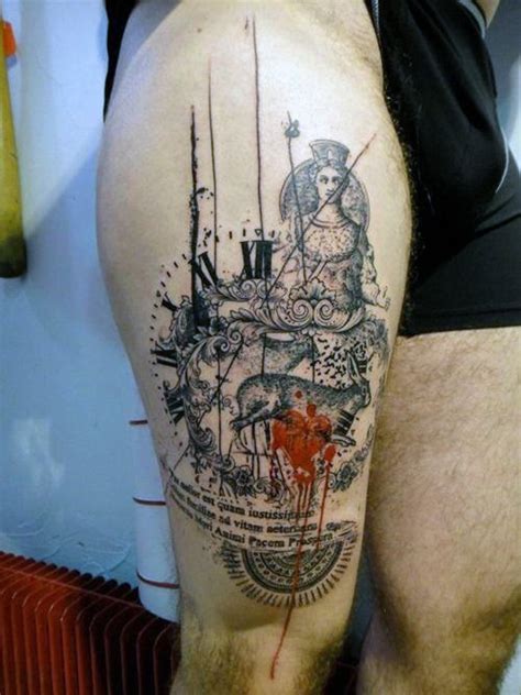 Men Thigh Tattoo Designs Ideas And Meaning Tattoos For You