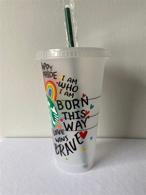 Pride Starbucks Cup Etsy