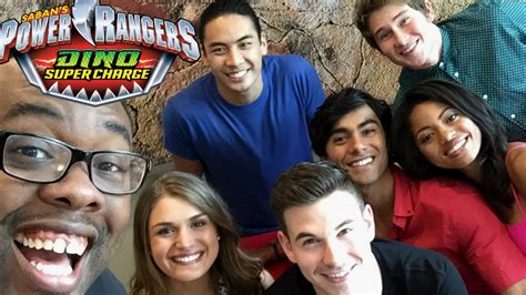 Power Rangers Dino Charge Supercharge Cast Interview Youtube