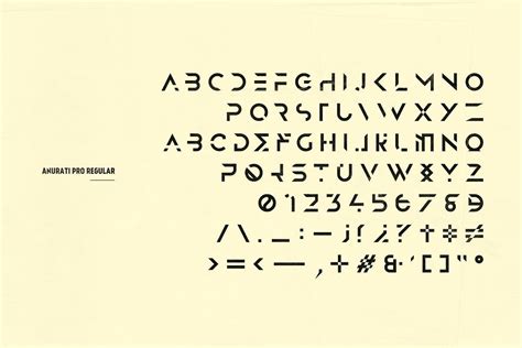 Anurati Pro — Typeface 2 Weights Typeface Fitness Logo Design