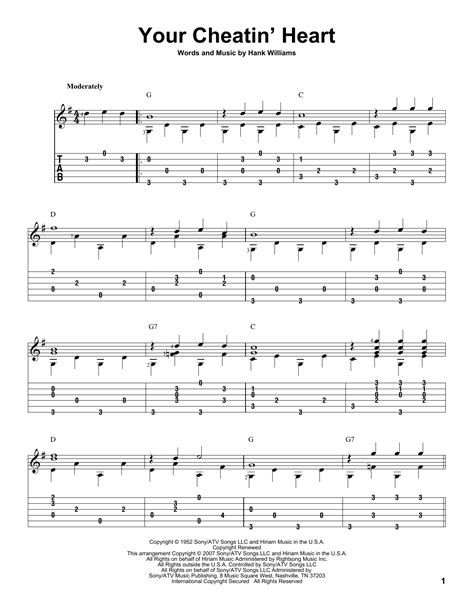 , last edit on may 23, 2020. Your Cheatin' Heart | Sheet Music Direct