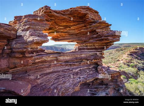 Natures Window In The Desert Of Kalbarri National Park Western