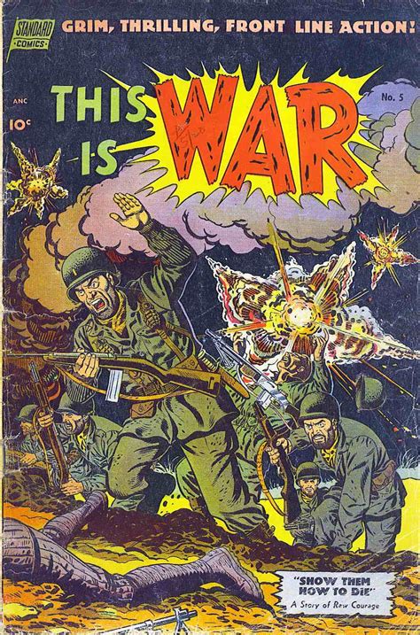 Four Color Shadows War Comics For Veterans Day