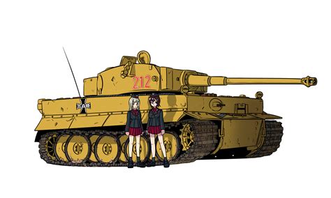 Kuromorimine Tigergirls Und Panzer Fanart By Sebastian17th On Deviantart