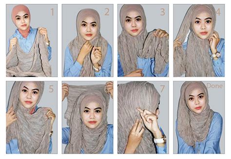 Cara pakai shawl halfmoon gaya felixia yeap 2015 hijabs and fashion via pinterest.com. 18 Cara Pakai Tudung/Shawl dari ZOLACE - Sharing My Ceritera