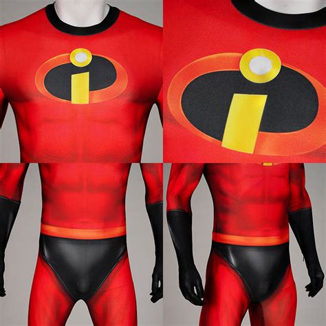 Incredibles 2 Bob Parr Cosplay Costume Winkcosplay