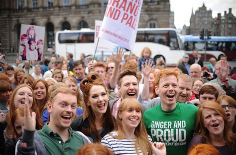 Redheads Unite Celebrate Ginger Pride At Dolores Park In Sf Sfgate