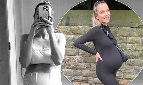 Pregnant Helen Flanagan Predicts Baby Will Be Born Tomorrow As She Showcases Her Blossoming Bump