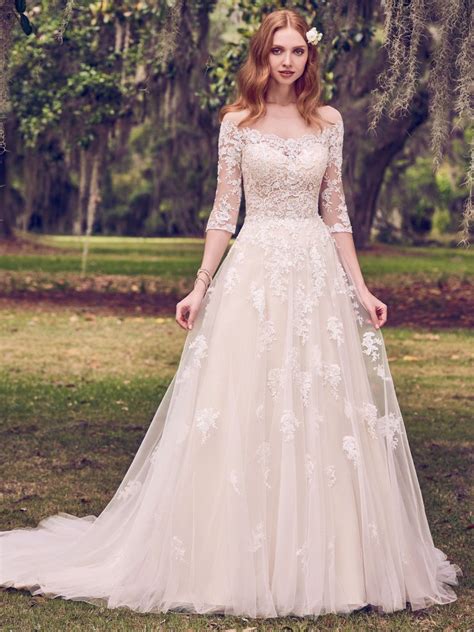 Ghost's wedding dresses are unbelievable for the price point, starting from around the £295 mark, and there's plenty of. Simple A-line Wedding Dress | Kleinfeld Bridal