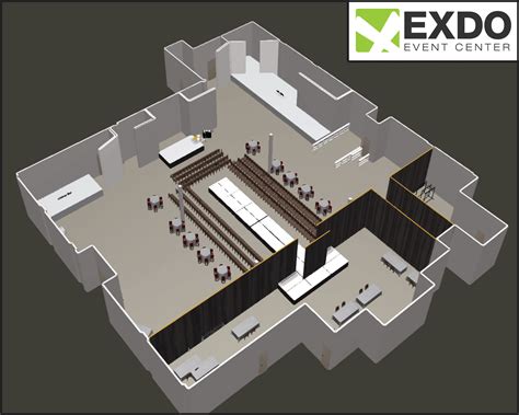 Sample Floor Plan Showcase Exdo Event Center Denver