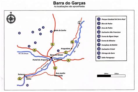 Barra Do Garças Mapa