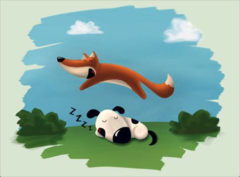 Istock.com / ands456 this brown fox is looking for a lazy dog to jump over. The quick brown fox jumps over the lazy dog. - Nebraska ...