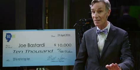 Bill Nye Challenges Climate Change Denier With $20,000 Bet | Climate change, Climate change ...