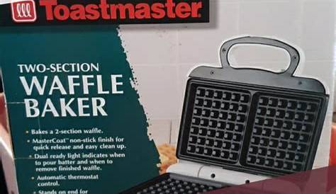 Toastmaster Waffle Baker Manual