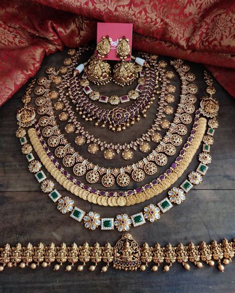 All The Exotic Antique Jewellery Designs Are Here • South India Jewels