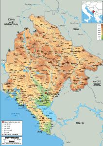 Maps Of Montenegro Worldometer