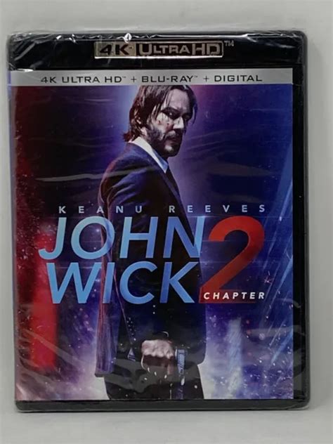 John Wick K Ultra Hd Blu Ray Digital Keanu Reeves Picclick