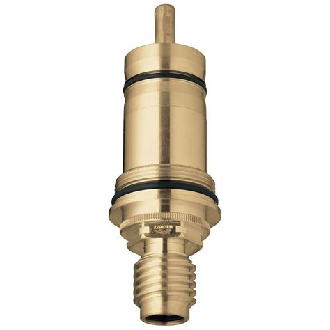 Shower & bathtub forum & blog: GROHE Thermostat 3/4 in. Cartridge with Factory Finish ...