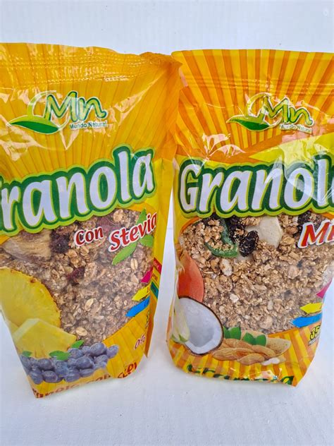 Granola 350 gr con Stevia / sin Stevia – Negocios Múltiples ACB