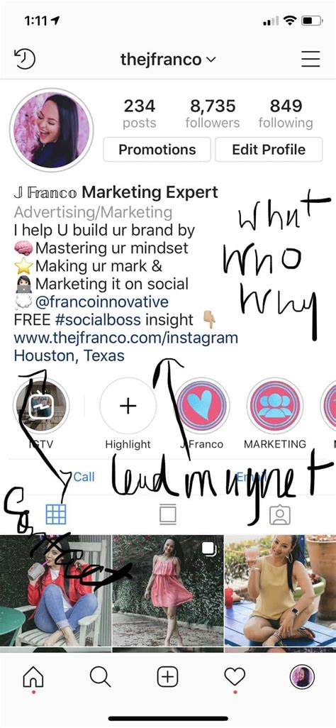 The Perfect Instagram Bio In 5 Easy Steps J Franco