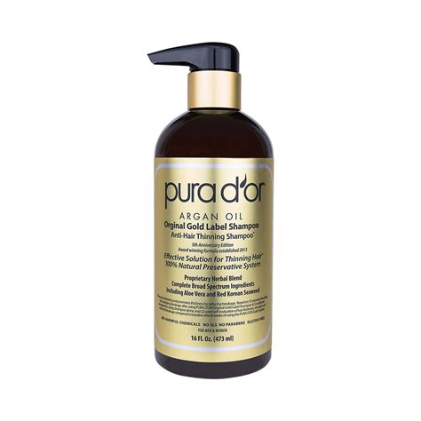 Pura Dor Original Gold Label Anti Hair Thinning Shampoo 473 Ml