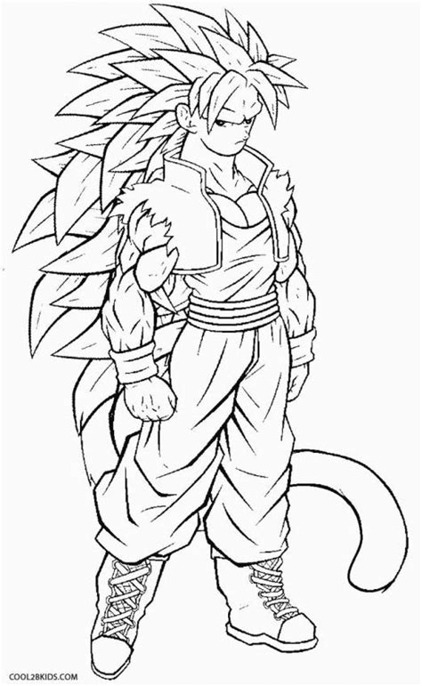 Budokai tenkaichi 4 est comme son nom lindique, est une suite créé par la team bt4, cest une rom hack du jeu dragon ball z: Super Saiyan Goku Coloring Pages | Super coloring pages ...