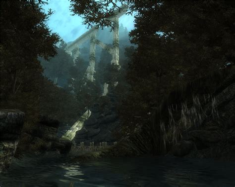 Ruined Bridge Image Nehrim At Fates Edge Mod For Elder Scrolls Iv