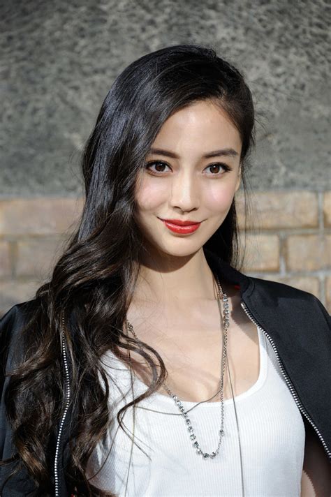 Angelababy has also appeared in several music videos, such as 'ten million youth' (2008) and 'can't stand it' (2010). Angelababy at the Givenchy Show During Paris Men's Fashion ...