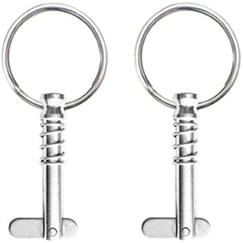 2 Pack Quick Release Pin 14 Diameter Wdrop Cam And Spring Overall