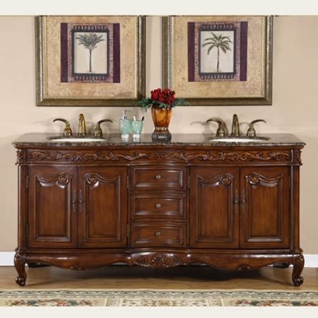 Order) cnxiamen d & e stone co., ltd. 72 Inch Double Sink Bathroom Vanity with Counter Choice ...