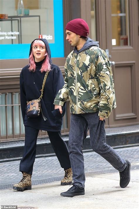 Maisie Williams Fuels Romance Rumours With Reuben Selby As They Hold