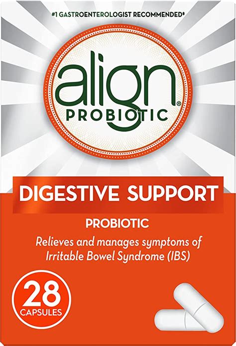 Align Probiotic Digestive Support Ibs Symptom Relief Such As Gas
