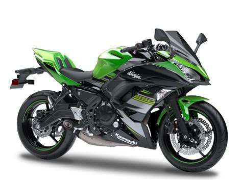 The ninja 300 tips in with a featherlight touch and tracks round turns cleanly and confidently. Ninja 650 Performance MY 2018 - Kawasaki France