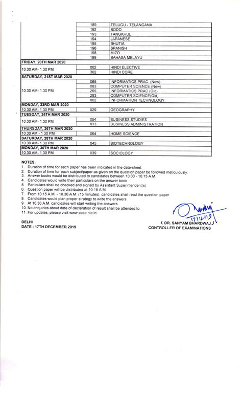 The results published on net are for immediate information to the examinees. CBSE Class 12 Revised Date Sheet for Remaining Board Exam ...