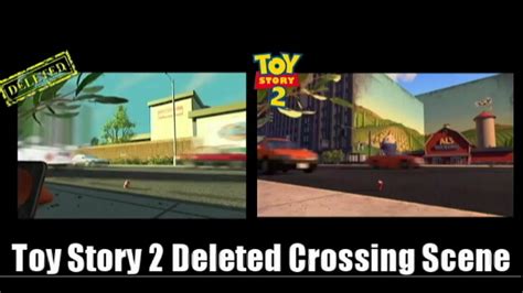 Toy Story 2 Deleted Crossing Scene Youtube