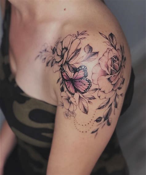 60 Perfect Women Tattoos To Inspire You Shoulder Tattoos For Women