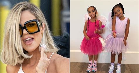 Khloe Rob Kardashian S Daughters Wear Fairy Costumes Together Photos