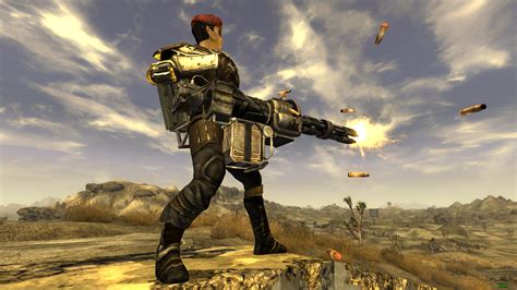 Minigun Long Wind Up Spin Up Restoration At Fallout New Vegas Mods