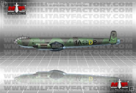 Junkers Ju 488 Heavy Strategic Bomber Prototype Aircraft