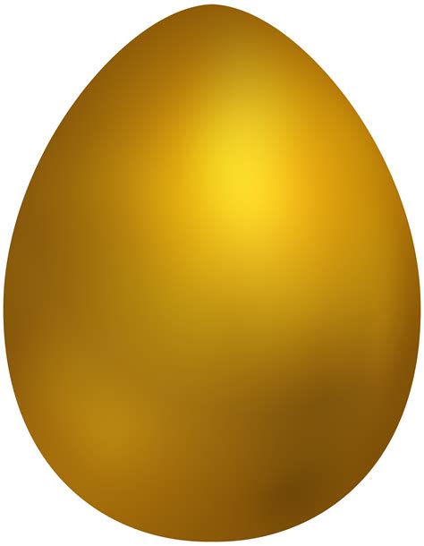 Gold Easter Egg Clipart Clip Art Library